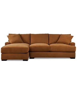 Rhyder 2-Pc. Fabric Chaise Sectional Best Seller
