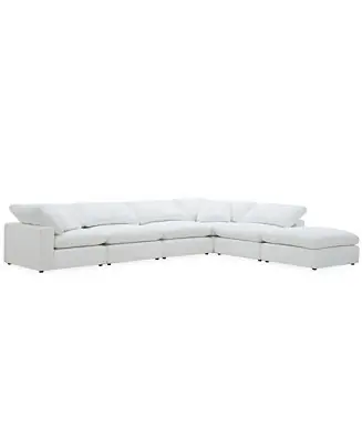 Best Seller Fog 6-Pc. Fabric L-Sectional Ottoman End Sofa Set