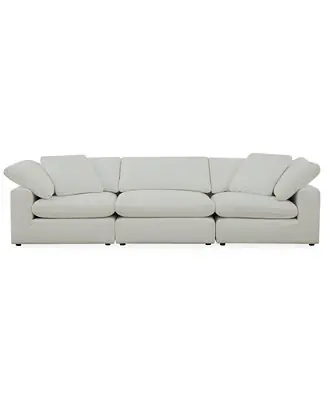 Budget Fog 3-Pc. Fabric Sofa Set