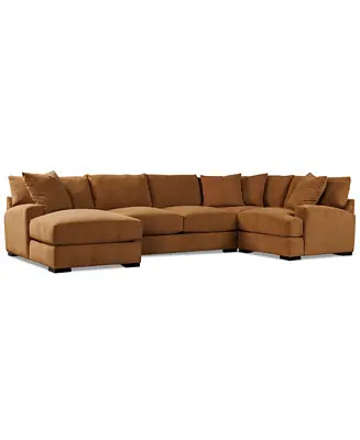 Best Seller Rhyder 4-Pc. Fabric Chaise Sectional