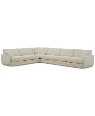 Big Sale Daryll 6-Pc. Fabric L Sectional