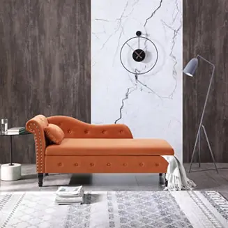 Streamdale Tufted Multifunctional Velvet Chaise Lounge Reduced Price