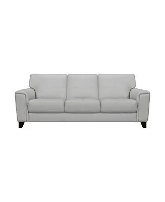 Bergen 88" Genuine Leather Square Arm Sofa Get Yours