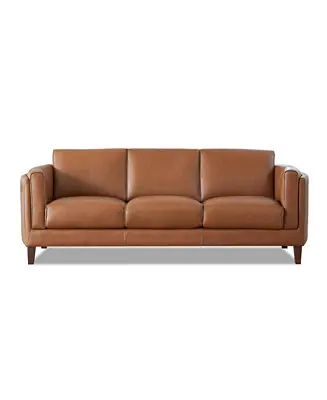 Maui 88" Top Grain Leather Sofa Budget