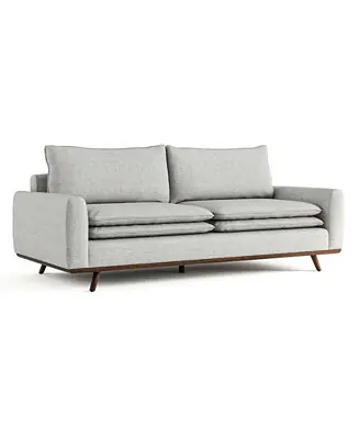 83" Kasi Round Arm Sofa Flash Sale