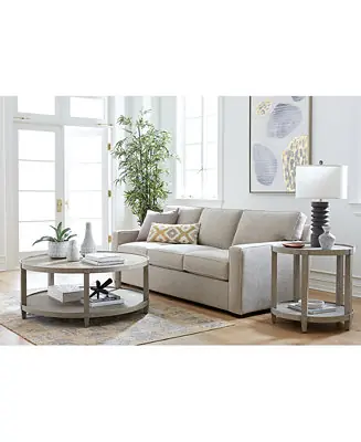 Albion Cocktail & Side Table 2-pc. Set High Quality