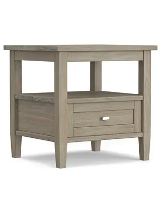 Fast Shipping Warm Shaker End Table