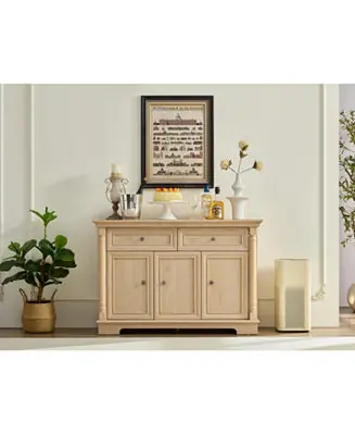 Streamdale Farmhouse Kitchen Storage Cabinet Free Returns