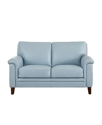 Must Have Westcott 62" Top Grain Leather Loveseat