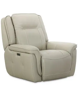 Secure Checkout Lenardo 42" Leather Power Recliner