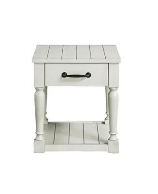 Cheap Steve Silver Hemingway 24" Wooden Farmhouse End Table
