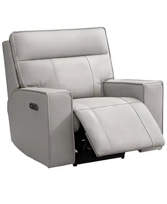 Flash Sale Kameron Leather Power Recliner with Power Headrest