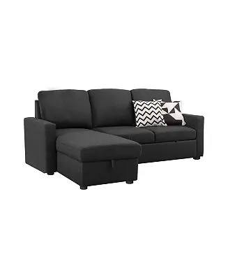 Trusted Brand Newton 2 Piece Storage Sofa Bed Sectional