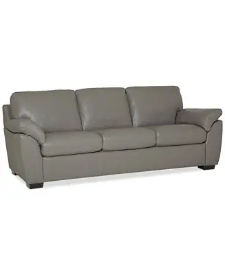 Limited Time Lothan 87" Leather Sofa