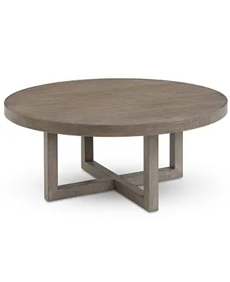 Authentic Portmore 44" Round Wood Coffee Table