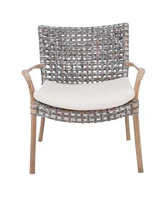 Final Sale Collette Rattan Accent Chair W/ Cushion