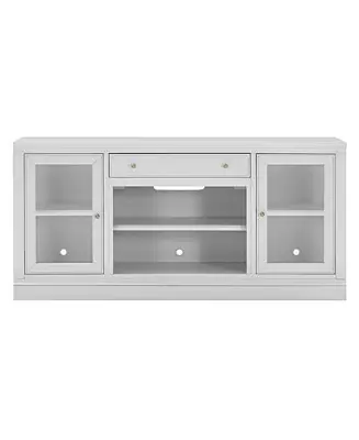 One Day Deal Furniture 65" Wooden Amren 2 Doors Console Table