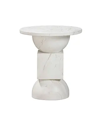 1 Pc. Marble Side Table Holiday Sale