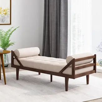 1 Count Fabric Chic and Cozy Chaise Lounge Perfect for Relaxation and Style Buy Today