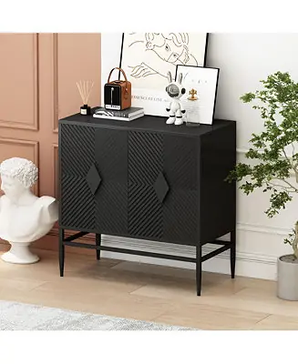 Minimalist MDF Cabinet with Adjustable Shelf Hot Picks
