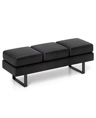 Waiting Room Bench Seating Long Bench for Office or Reception Area Discount