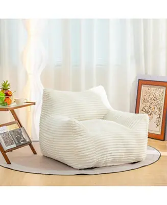 Popular Streamdale Comfy Bean Bag Chair, Armrests, Oversized Lazy Floor Sofa
