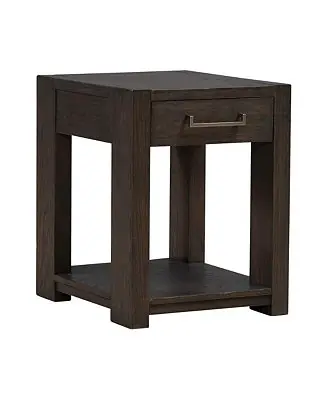 Lennox Hill Living Room Chairside Table - Bark Trending