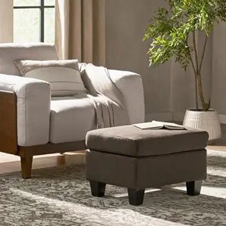 Modern Streamdale Multipurpose Footstool Extra Seat, Side Table, Accent Piece
