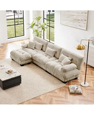 Luxury Modular Sectional Sofa Couch, Oversized L Shaped Cloud Couch Must Have