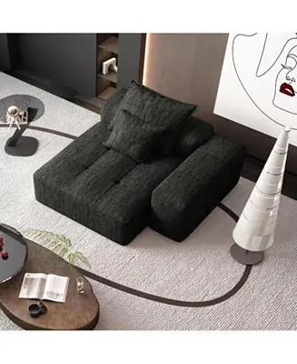 Get Yours Modern Chenille Modular Sectional Sofa with Pillows