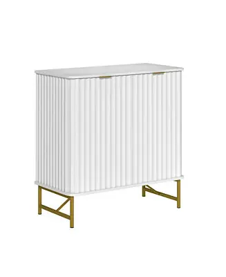 2-Door Accent Cabinet Storage Cabinet Bargain