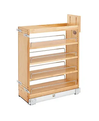 Top Pick 8.75'' Pullout Kitchen Cabinet Organizer Soft-close, 448-BCSC-8C