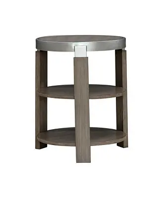 Sutton Chairside Table for Living Room - Bleached Sand While Supplies Last