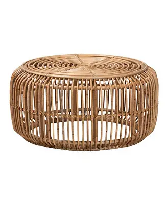 Furniture Aliane 30" Rattan Bohemian Coffee Table Shop Now