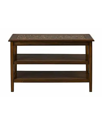 Shop Now Baroque Sofa 48" Sofa Table with Mosaic Tile Inlay