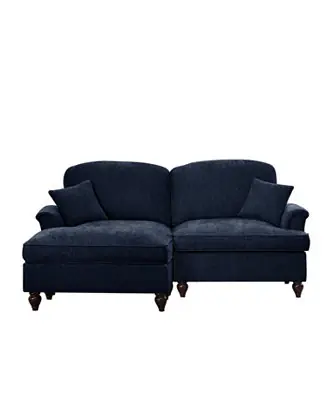 Secure Checkout Mid Century Modular L-Shaped Sofa with Ottoman