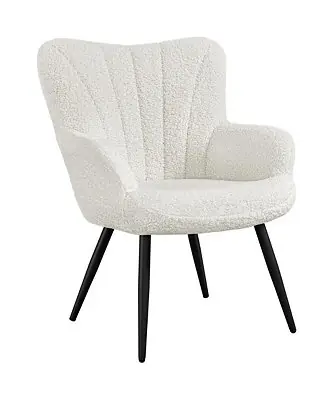 Modern Fabric Upholstered Accent Chair Affordable