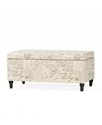 Buy Direct Parisian Storage Ottoman