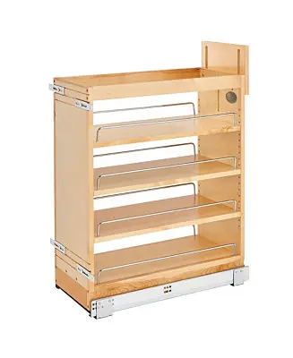 Handmade 10.25" Pullout Kitchen Cabinet Organizer Soft-close, 448-BCSC-9C