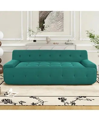 Fast Shipping Tufted 3-Seat Sofa