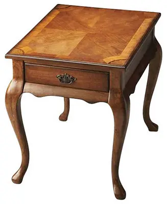 New Arrival Butler Grace Burl End Table