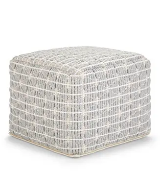 No Minimum Order Noreen Square Pouf