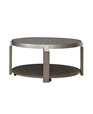 Sutton Cocktail Table for Living Room - Bleached Sand Today Only