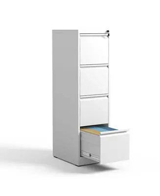 Genuine Streamdale 4-Drawer Steel Vertical File Cabinet with Lock