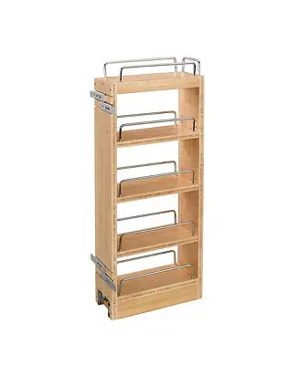8" Pullout Wall Kitchen Cabinet Organizer Storage Rack, 448-WC-8C Mega Sale