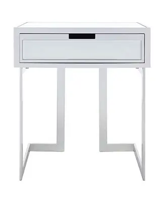 Last Chance Lilo 1 Drawer Mirrored Accent Table