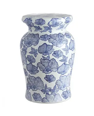 Poppies Garden Stool Fast Shipping