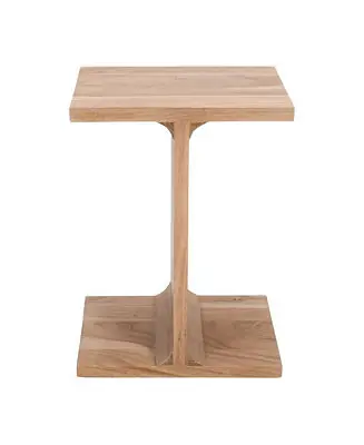 Idiom Solid Wood Modern Accent End I-Table Reduced Price