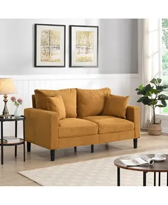 57" Modern 2-Seat Sofa Free Shipping
