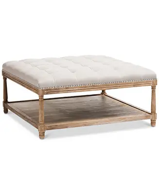 Big Sale Carlotta Square Ottoman